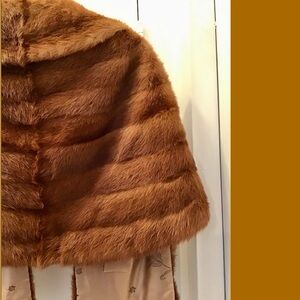 SALE * Vintage Genuine Fur Stole